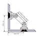 Ozone - Point Fixed Architectural Fittings - OPFGC-2-52.5mm-2-sm