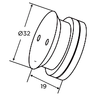 Ozone - Point Fixed Architectural Fittings - OPF-GC-3
