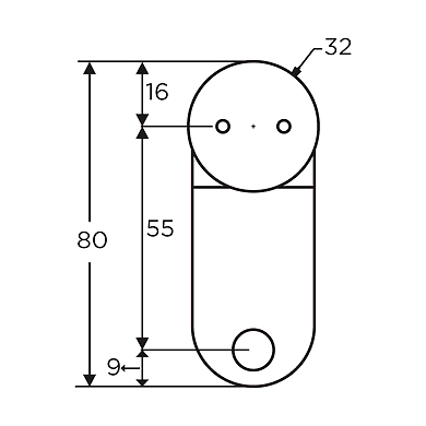 Ozone - Point Fixed Architectural Fittings - OPPF-DST-1-1