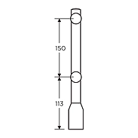Ozone - Point Fixed Architectural Fittings - OPPF-3
