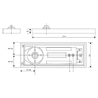 Ozone - Floor Spring - FS-11400 STD STD