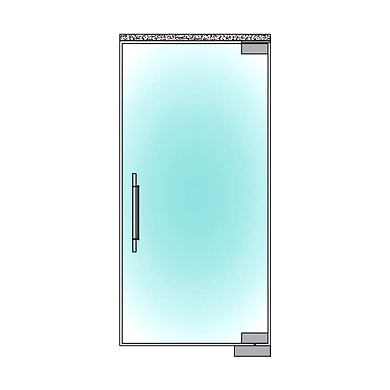 Ozone - Glass Door Handles - OGH-88-32x550MM SSS-2