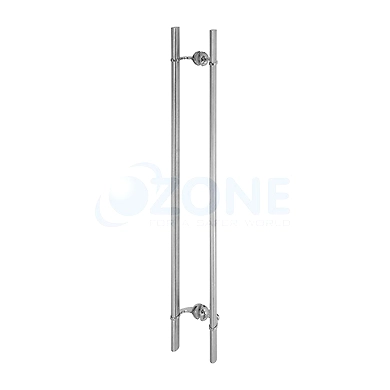 Ozone - Glass Door Handles - OGH-664-20x40x1200 SSS-500126