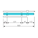 Ozone - Handles with Locks - OGHL-55-H-SSS-25X600-1-sm