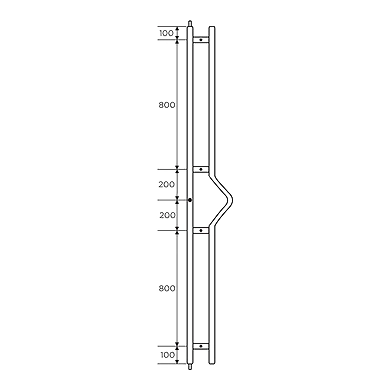 Ozone - Handles with Locks - OGHL-55-2P-A-SSS-25x2200-1