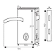 Ozone - Glass Door Locks - OSSPL-ML-111-SSS-1-sm