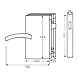 Ozone - Glass Door Locks - OSSPL-LATCH-111-SSS-1-sm