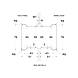 Ozone - Partition Hinges - OGC-DH-SC-4-SSS-2-sm
