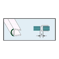 Ozone - Plastic Profile - OPS-4-8 mm Standard
