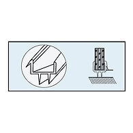 Ozone - Plastic Profile - OPS-6-8 mm Standard