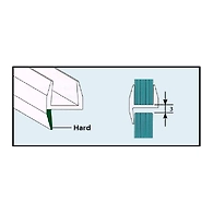 Ozone - Plastic Profile - OPS-8-8 mm Standard