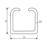 Ozone - Economy Series - OZ-ESL-TRACK-E2-2mt