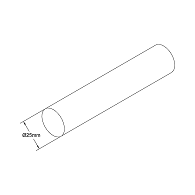 Ozone - Sliding Door System-33 - OSL-PIPE-2Mtrs-1