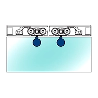 Ozone - Sliding Door System-44 - OZ-SL-44-A1-SSS