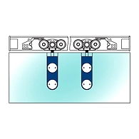 Ozone - Sliding Door System-44 - OZ-SL-44-A10-SSS