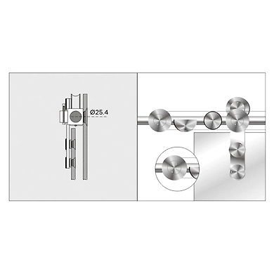 Ozone - Synchronised Sliding Door System- 333 - OZ-SL-333-A2-SSS-1