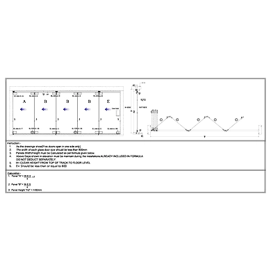 Ozone - Sliding Folding System - 444 - SL-444 (5 Panel)-500246
