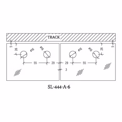 Ozone - Sliding Folding System - 444 - SL-444-A6-SSS-2