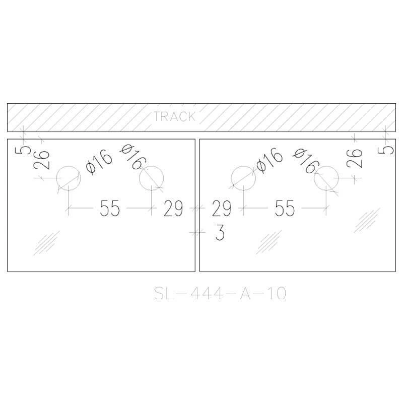 Ozone - Sliding Folding System - 444 - SL-444-A10-SSS-2