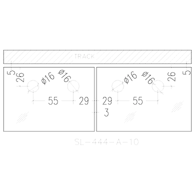 Ozone - Sliding Folding System - 444 - SL-444-A10-SSS-2