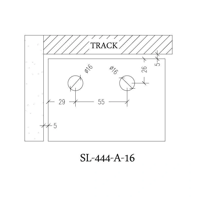 Ozone - Sliding Folding System - 444 - SL-444-A16-SSS-2