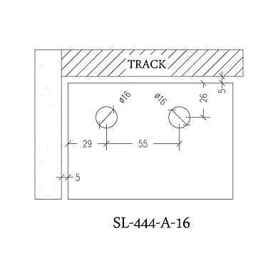 Ozone - Sliding Folding System - 444 - SL-444-A16-SSS-2