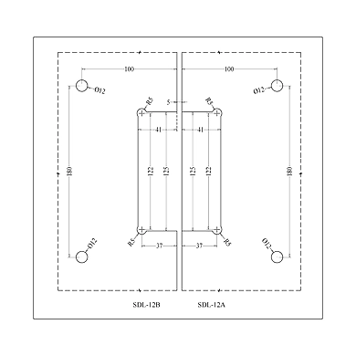 Ozone - Sliding Folding System - 444 - SDL-12A-SSS-2