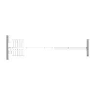 Ozone - One Point Suspension &amp; perpendicular to track - OMAW-One Point Suspension &amp; Perpendicular to