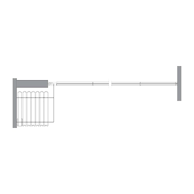Ozone - Two Point Suspension, perpendicular to track in closed compartment - OMAW-Two Point Suspensi-500308