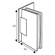 Ozone - Shower Cubicle Fittings - OSH-OFS-1-CP-1-sm
