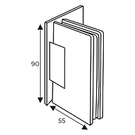 Ozone - Shower Cubicle Fittings - OSH-OFS-1-CP