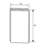 Ozone - Shower Cubicle Fittings - OSH-5-CP