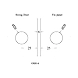 Ozone - Shower Cubicle Fittings - OSH-6-CP-2-sm