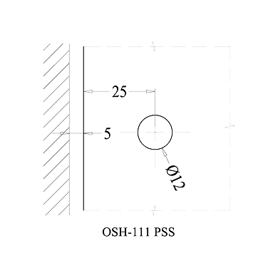 Ozone - Shower Cubicle Fittings - OSH-111-PSS-2