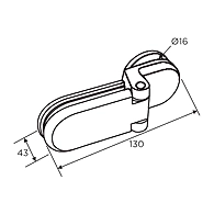 Ozone - Shower Cubicle Fittings - OSH-222-PSS