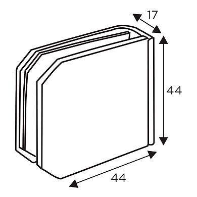 Ozone - Shower Cubicle Fittings - OGC-1A-SSS-1