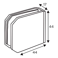 Ozone - Shower Cubicle Fittings - OGC-1A-SSS