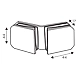 Ozone - Shower Cubicle Fittings - OGC-2A-PSS-1-sm