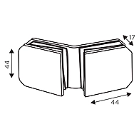 Ozone - Shower Cubicle Fittings - OGC-2A-PSS