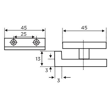 Ozone - Shower Cubicle Fittings - OGC-1-PSS-1