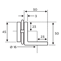 Ozone - Shower Cubicle Fittings - OGC-4-PSS