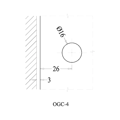 Ozone - Shower Cubicle Fittings - OGC-4-PSS-2
