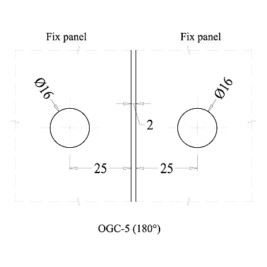 Ozone - Shower Cubicle Fittings - OGC-5-PSS-2