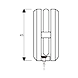 Ozone - Hinges &amp; Connectors-Vogue Series - OGC-11-PSS-1-sm