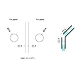 Ozone - Hinges &amp; Connectors-Vogue Series - OGC-22-SSS-2-sm