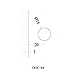 Ozone - Hinges &amp; Connectors-Vogue Series - OGC-44-PSS-2-sm