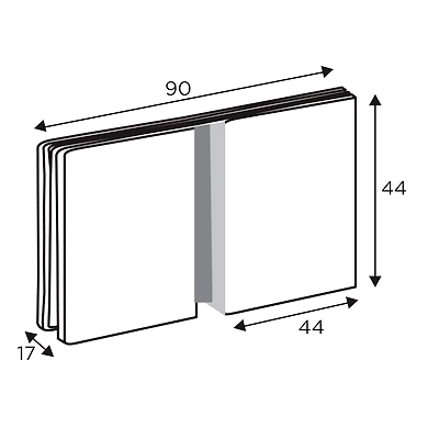 Ozone - Hinges &amp; Connectors-Edge Series - OGC-555-ED-PSS-1