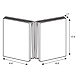 Ozone - Hinges &amp; Connectors-Edge Series - OGC-333-ED-PSS-1-sm
