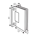 Ozone - Hinges &amp; Connectors-Edge Series - OSSH-11-ED-PSS-1-sm