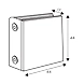 Ozone - Hinges &amp; Connectors-Edge Series - OGC-111-ED-PSS-1-sm